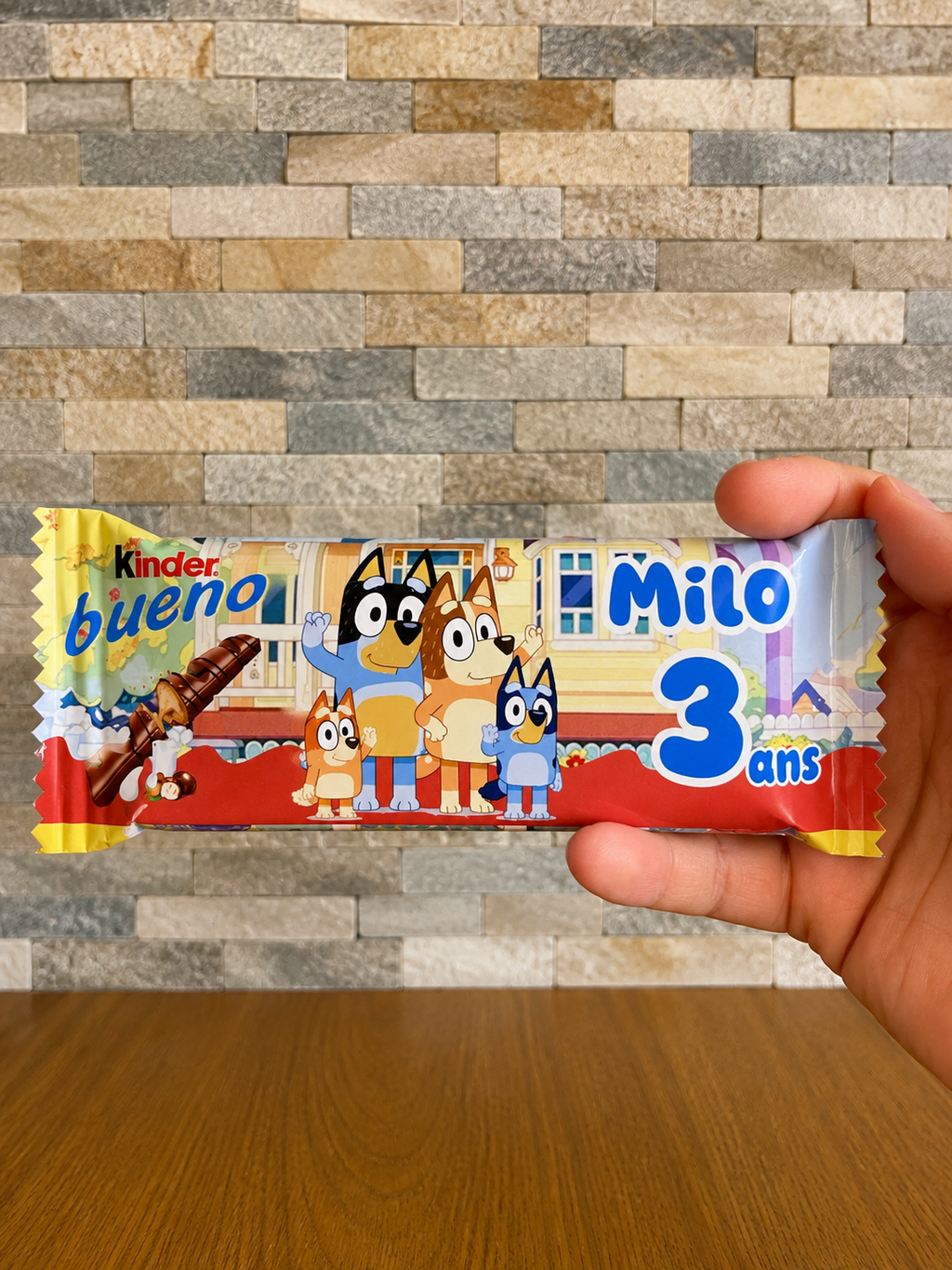 Kinder Buenos personnalisé - thème au choix