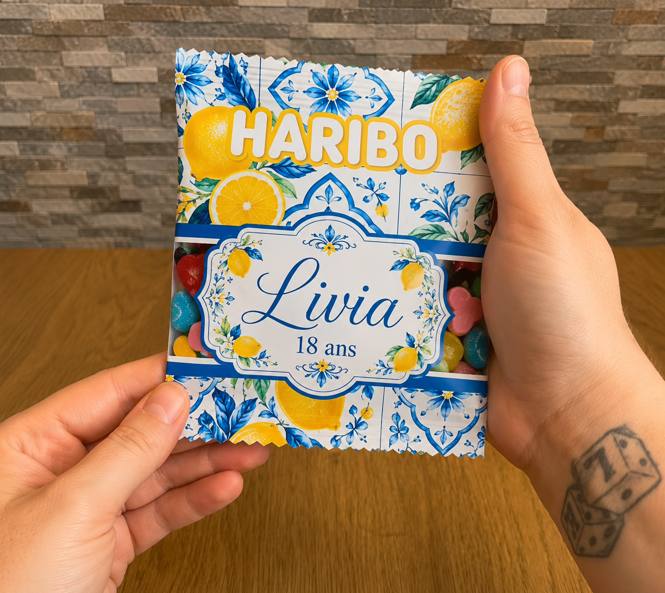 Haribo Dragibus personnalisé - thème au choix