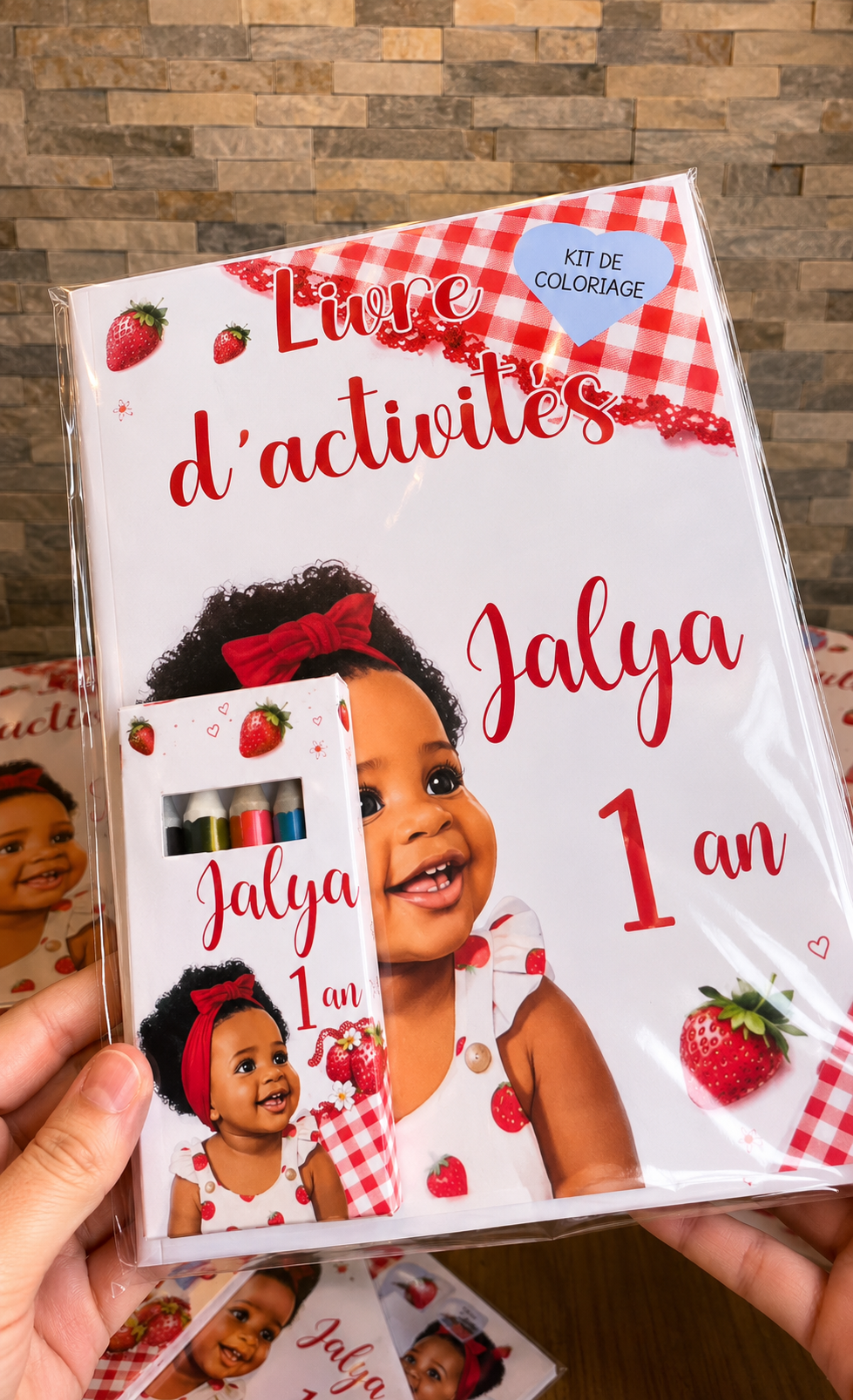 Kit de coloriage personnalisé - thème au choix