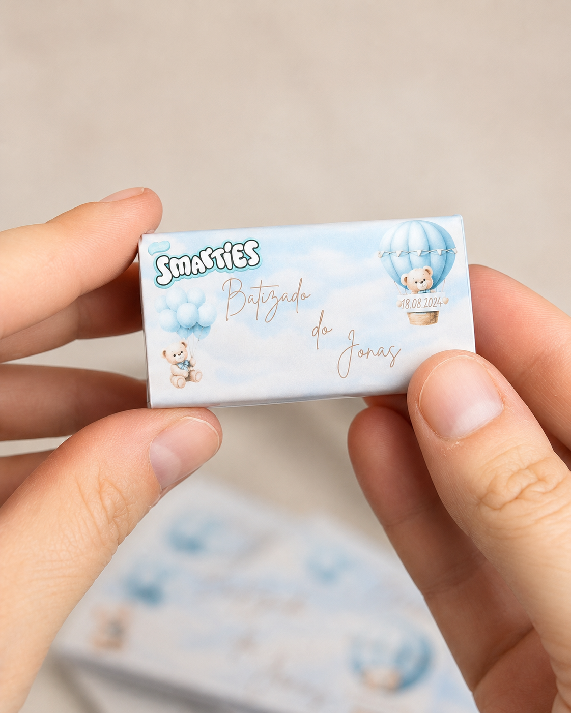 Smarties personnalisé - thème au choix