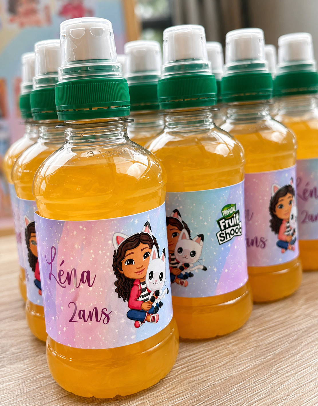 Fruit shoot personnalisé - thème au choix