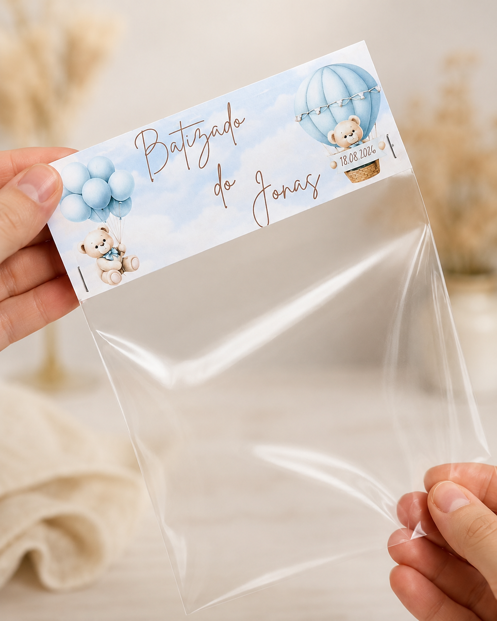 Sachet a bonbons vide - thème au choix