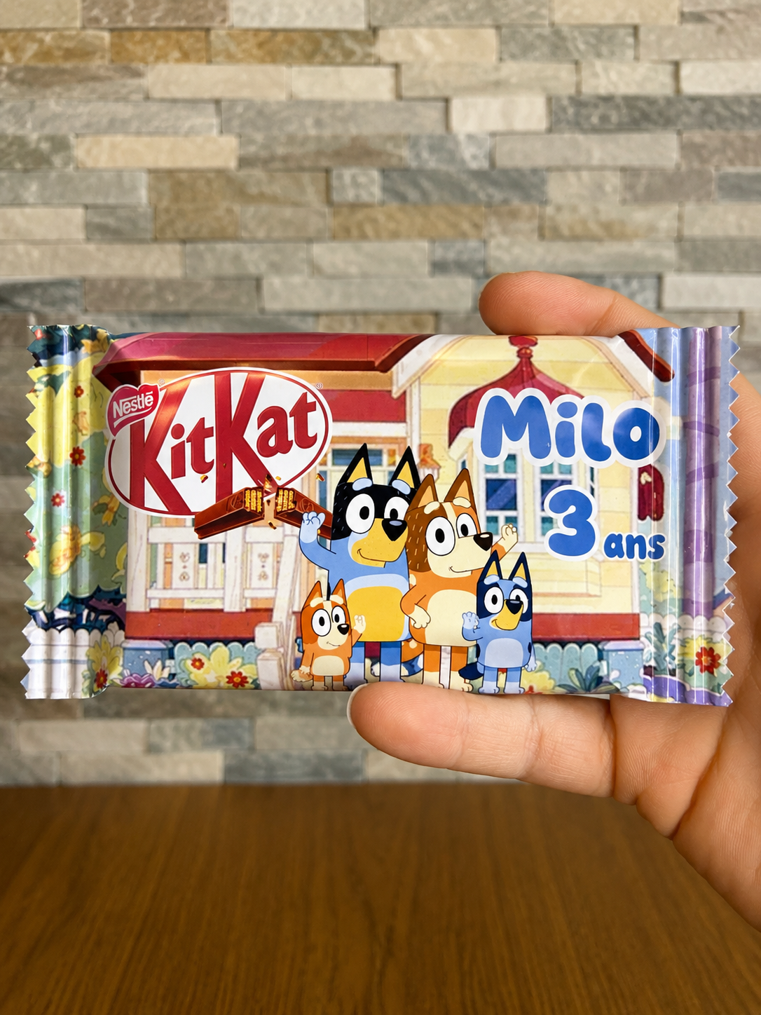 Kitkat personnalisé - thème au choix
