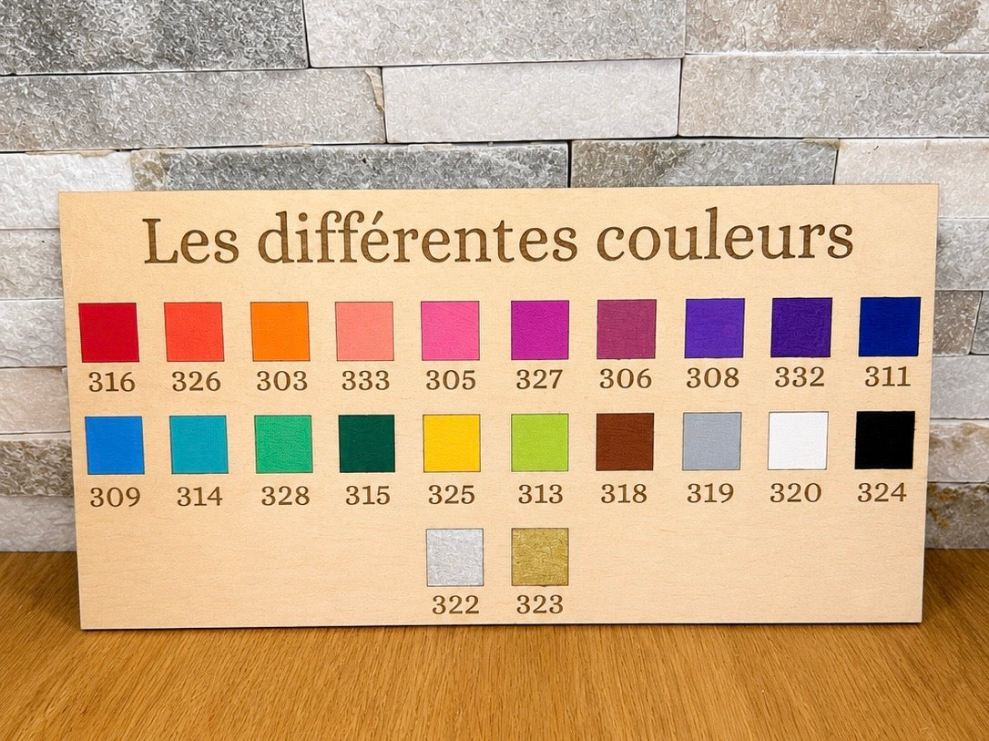Pancarte de rentrée scolaire personnalisée en bois - Prénom interchangeable